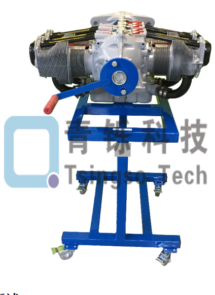 活塞发动机剖视展示台