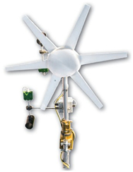 水平轴风力发电实验系